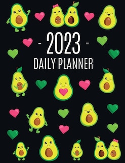 Front cover_Avocado Daily Planner 2023