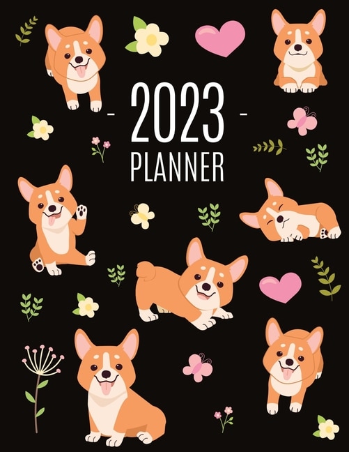 Front cover_Corgi Planner 2023