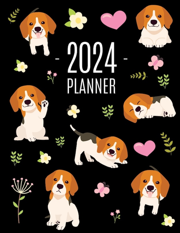Front cover_Beagle Planner 2024