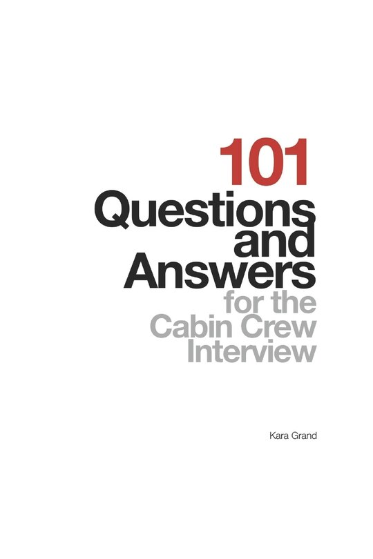 Couverture_101 Questions and Answers for the Cabin Crew Interview