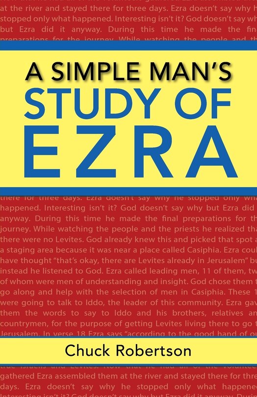 Front cover_A Simple Man's Study of Ezra
