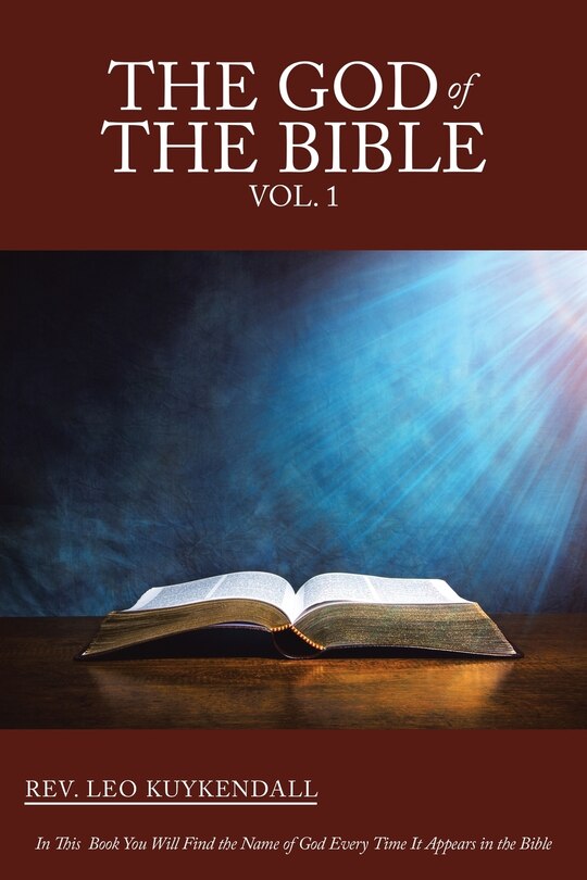 Front cover_The God of the Bible Vol. 1