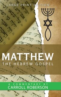 Front cover_Matthew the Hebrew Gospel