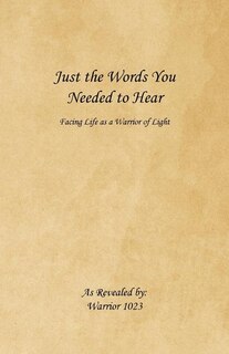Front cover_Just the Words You Needed to Hear