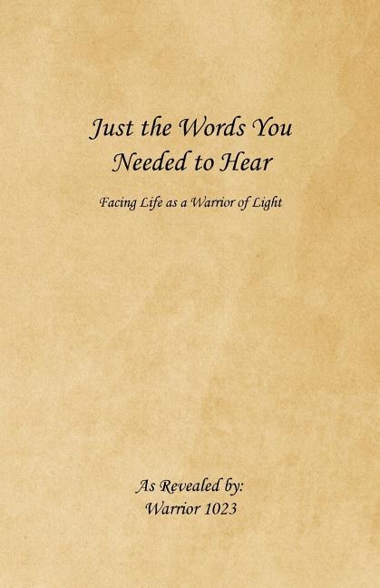 Front cover_Just the Words You Needed to Hear
