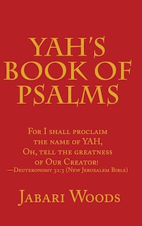 Couverture_Yah's Book of Psalms