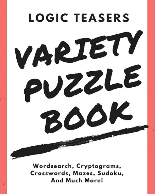 Couverture_Logic Teasers Variety Puzzle Book