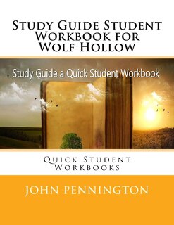 Couverture_Study Guide Student Workbook for Wolf Hollow