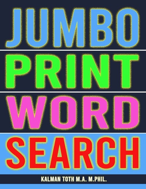 Couverture_Jumbo Print Word Search