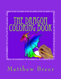 Front cover_The Dragon Coloring Book