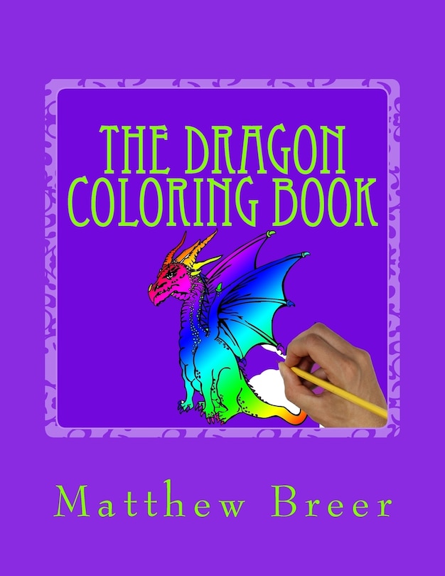 Front cover_The Dragon Coloring Book