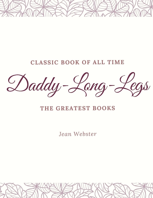 Front cover_Daddy-Long-Legs