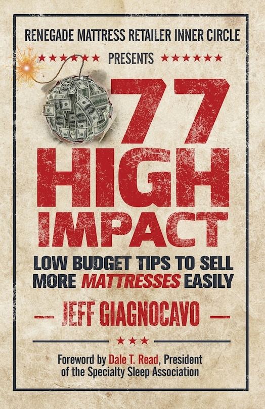 Front cover_77 High Impact Low Budget Tips to Sell More Mattresses Easily