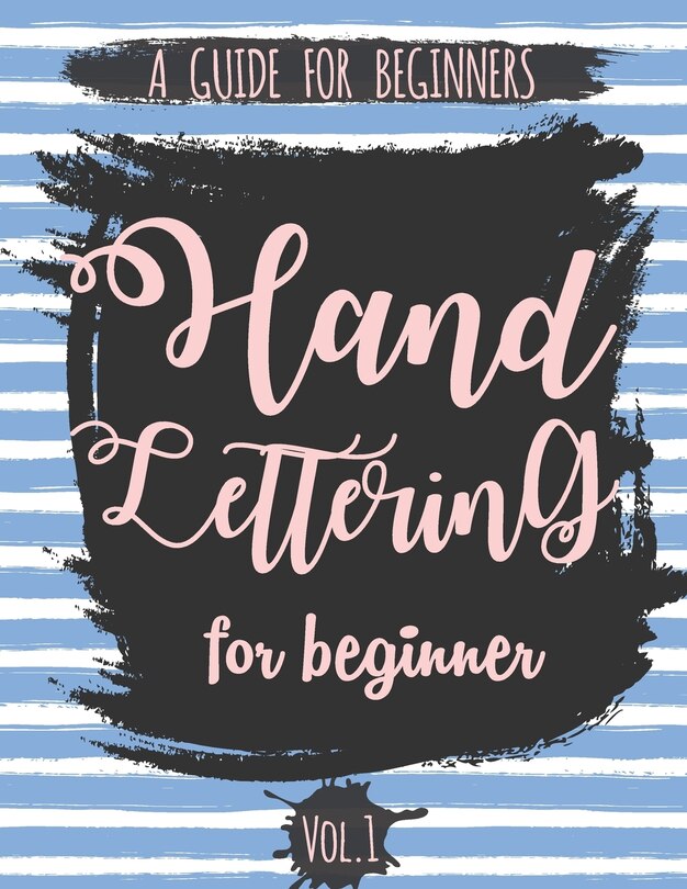 Front cover_Hand Lettering For Beginner Volume1