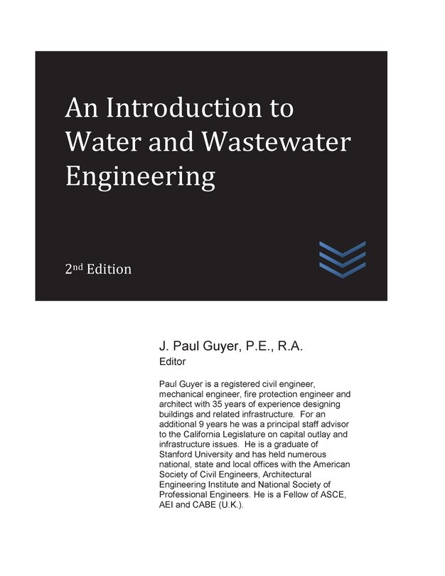 Front cover_An Introduction to Water and Wastewater Engineering