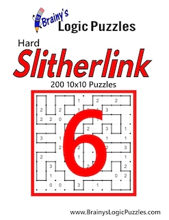 Couverture_Brainy's Logic Puzzles Hard Slitherlink #6