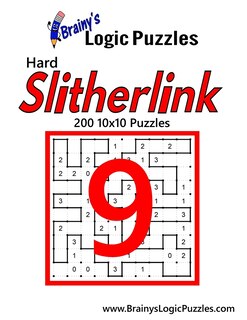 Couverture_Brainy's Logic Puzzles Hard Slitherlink #9