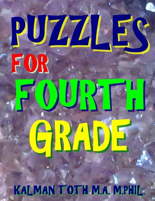 Front cover_Puzzles for Fourth Grade