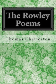 Front cover_The Rowley Poems