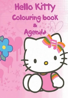 Hello Kitty Agenda & Colouring Book: A lovely colouring book and agenda for you to enjoy. This 124 page book consists of 58 images to co
