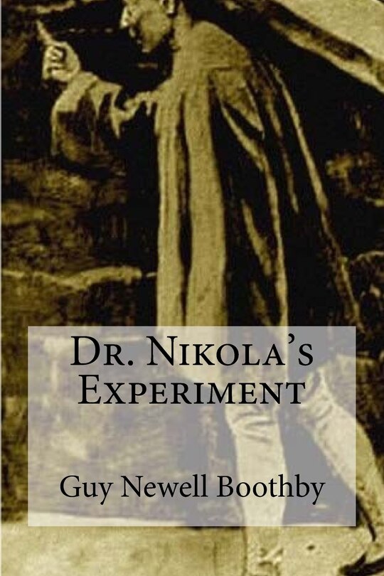 Front cover_Dr. Nikola's Experiment