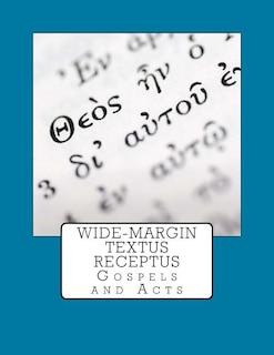 Front cover_Wide-Margin Textus Receptus