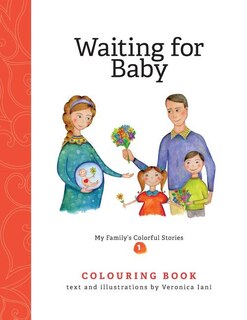 Front cover_Waiting for Baby. Coloring book
