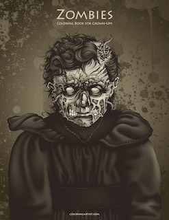 Couverture_Zombie Coloring Book for Grown-Ups 1