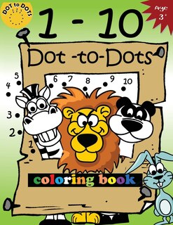 Front cover_1-10 Dot-to-Dots and coloring book