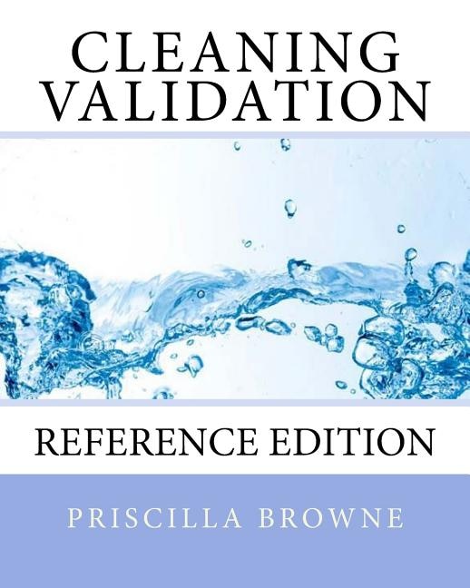 Front cover_Cleaning Validation