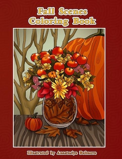 Couverture_Fall Scenes Coloring Book