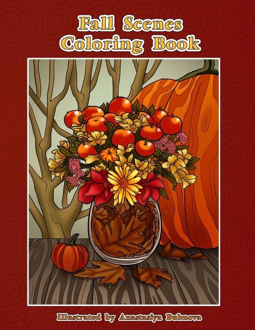 Couverture_Fall Scenes Coloring Book