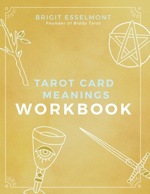 Front cover_Tarot Card Meanings Workbook