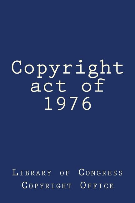 Couverture_Copyright act of 1976