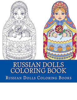 Front cover_Russian Dolls Coloring Book