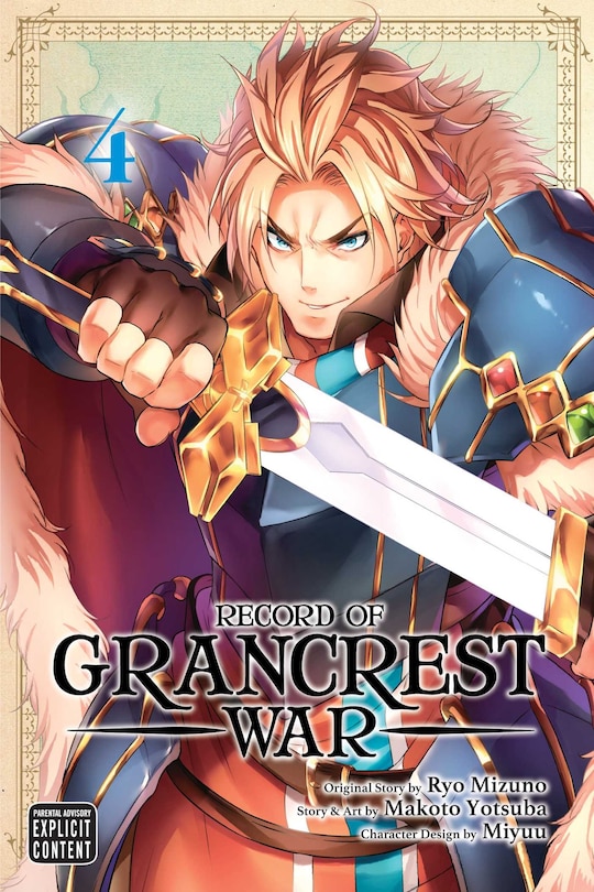Front cover_Record of Grancrest War, Vol. 4