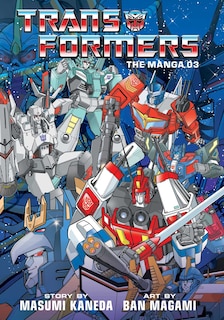 Front cover_Transformers: The Manga, Vol. 3