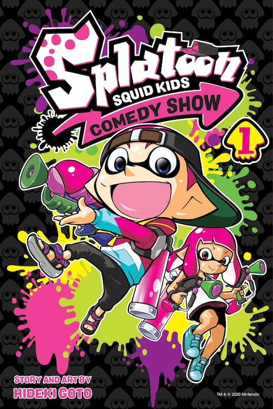 Front cover_Splatoon: Squid Kids Comedy Show, Vol. 1