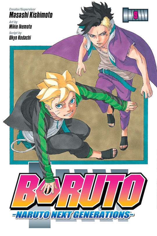 Front cover_Boruto: Naruto Next Generations, Vol. 9