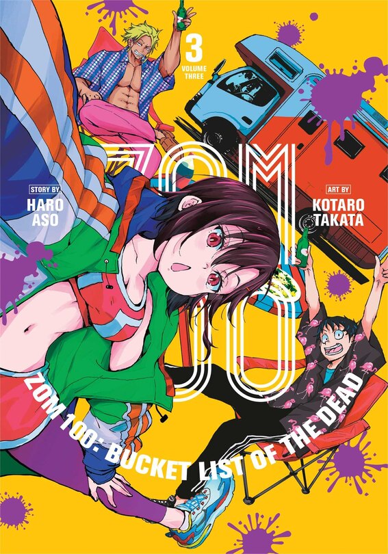 Front cover_Zom 100: Bucket List of the Dead, Vol. 3