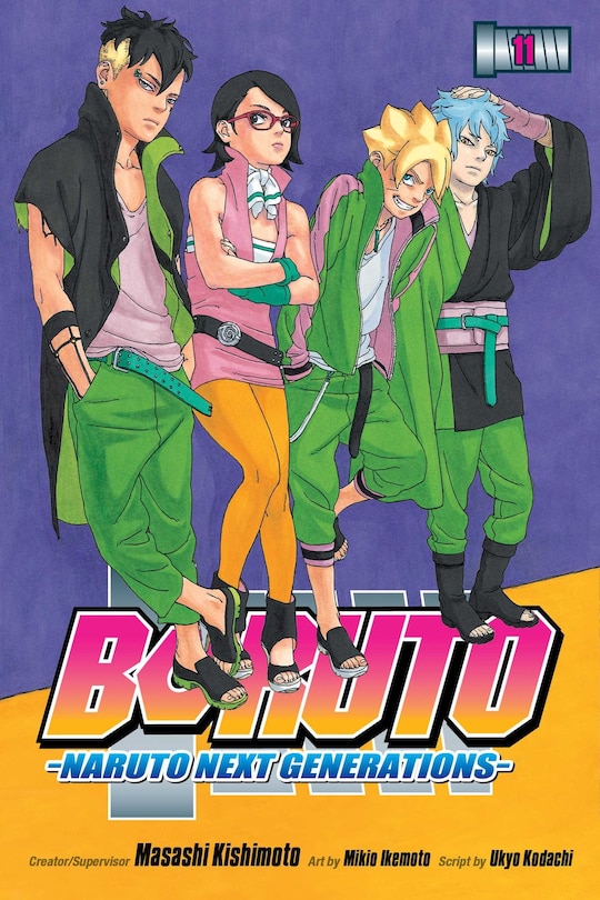 Front cover_Boruto: Naruto Next Generations, Vol. 11