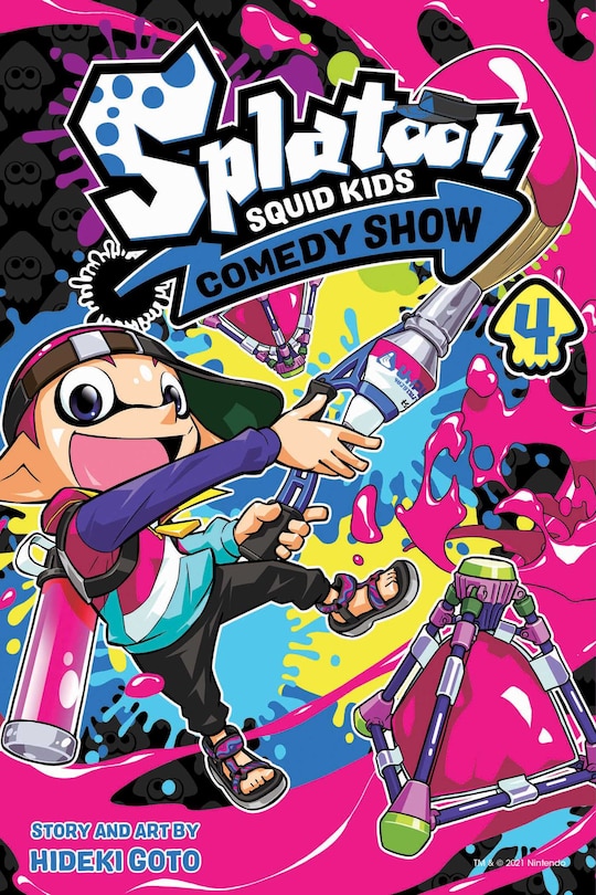 Front cover_Splatoon: Squid Kids Comedy Show, Vol. 4