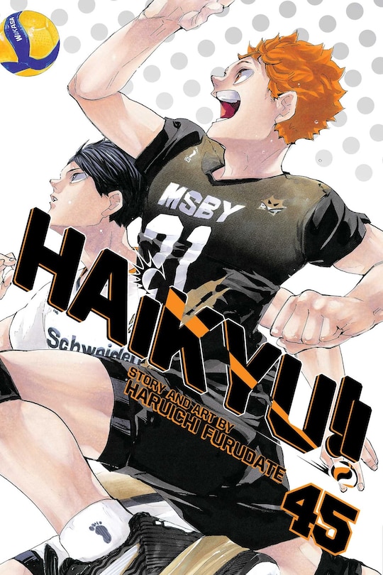 Front cover_Haikyu!!, Vol. 45