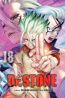 Front cover_Dr. Stone, Vol. 18