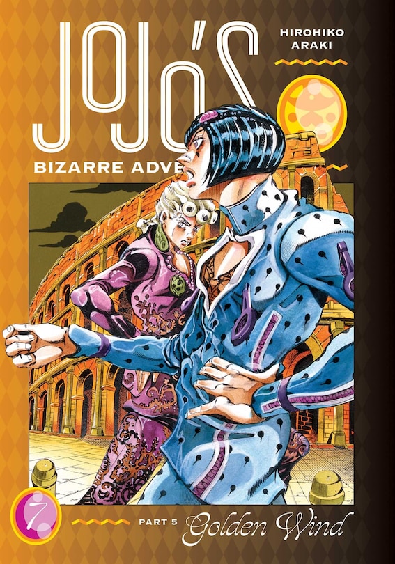 Couverture_JoJo's Bizarre Adventure: Part 5--Golden Wind, Vol. 7