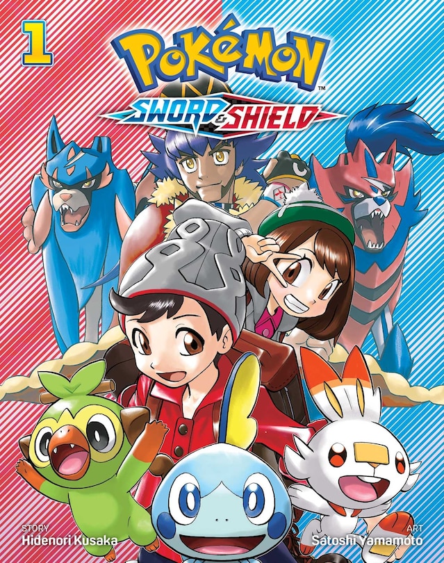Front cover_Pokémon: Sword & Shield, Vol. 1