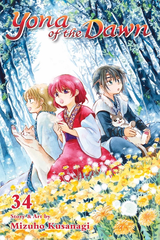 Front cover_Yona Of The Dawn, Vol. 34