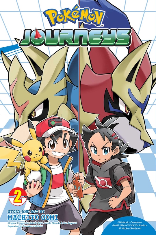Front cover_Pokémon Journeys, Vol. 2