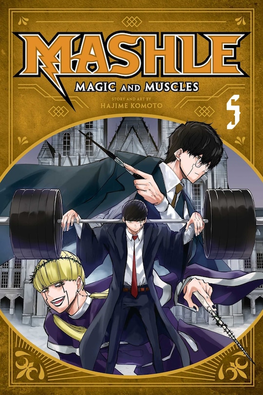 Front cover_Mashle: Magic And Muscles, Vol. 5
