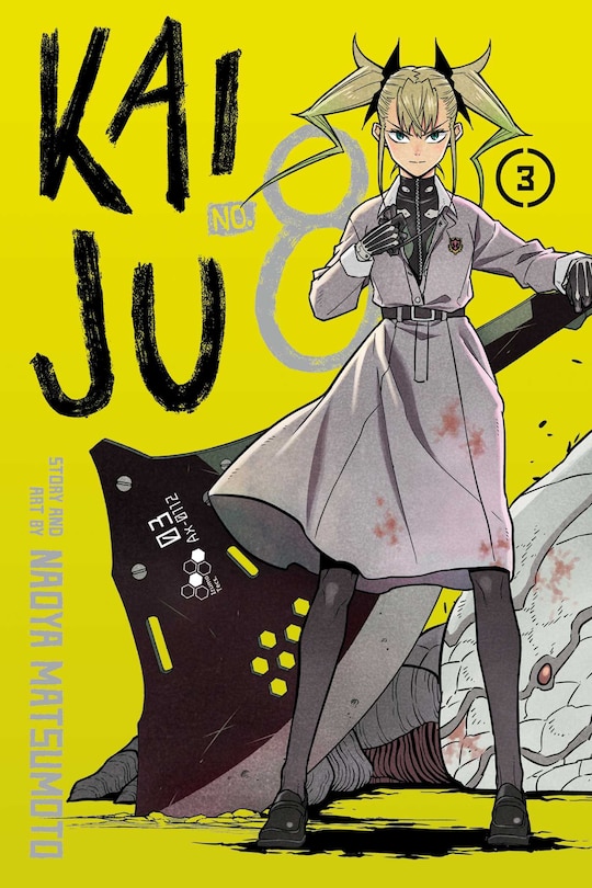 Front cover_Kaiju No. 8, Vol. 3